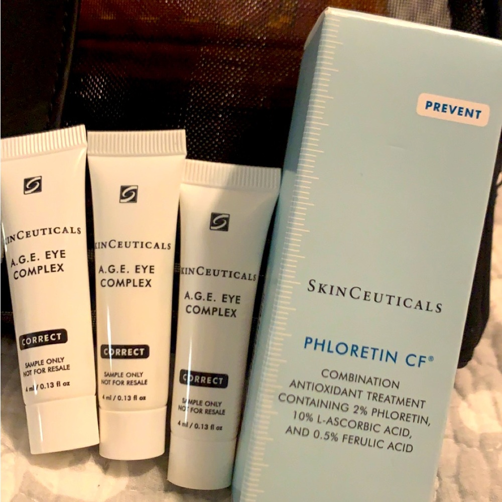 Full size serum with bonus bag, 12ml eye cream is valued at $80 by itself